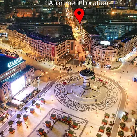 Appartement Lofty Living Squre Skopje